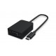 Microsoft HFR-00007 Adaptador gráfico USB Negro